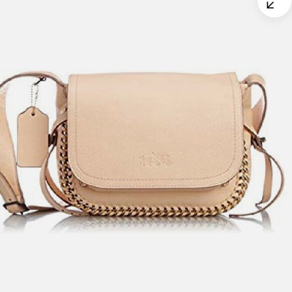 Coach Apricot Dakotah Mini Flap Bag - Picture 11 of 13